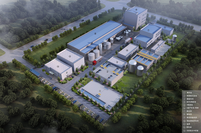  某鋼鐵廠冶金廢水全流程零排放項目